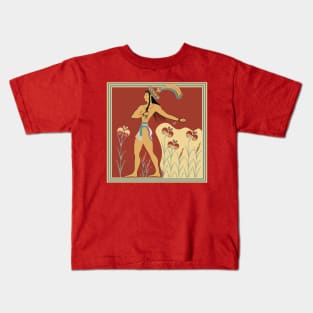 Prince of the Lilies illustration Kids T-Shirt